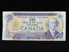 1971 $10 Ten Dollars Bank Note Canada Banknote DH 5238354 Beattie Rasmisky VF Gr