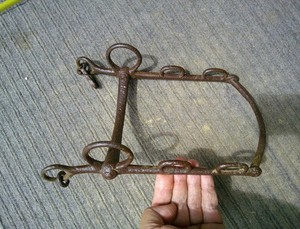 Antique Fixed Cheek Horse Bit *Maybe Early 1800s Pre Civil War Artillery?