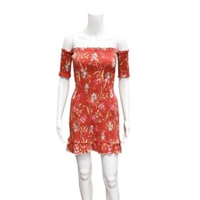 ZIMMERMANN | Corsair Smocked Flutter Dress Estimated Size S