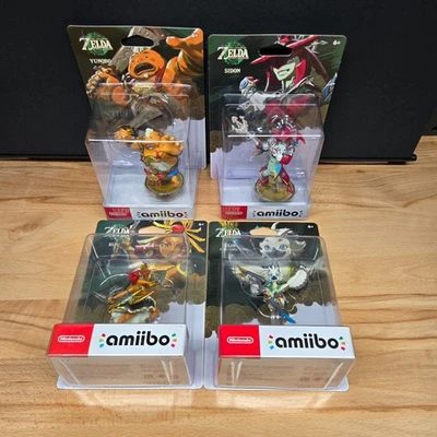 NINTENDO Legend Of Zelda Tears of the Kingdom Amiibo Lot Of 4