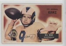 1955 Bowman Billy Wade Bill Wade #78 0w1