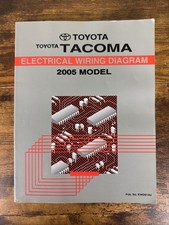 2005 Toyota Tacoma OEM Electrical Wiring Diagram Manual