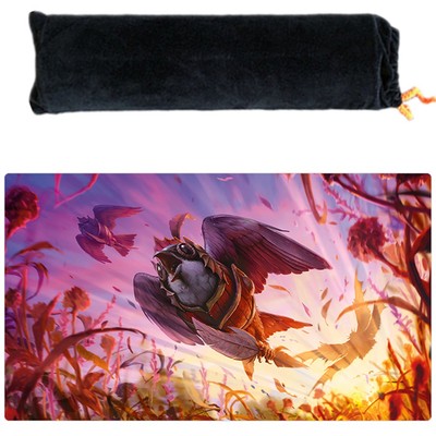 Shrike Force Playmat Owl MTG TCG Card Game Mat Mouse Pad _n6