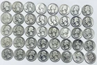 Roll(40) all 1930s Washington Silver Quarters 90% Silver
