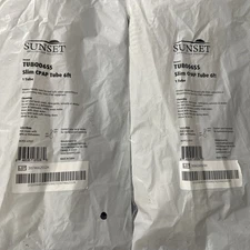 TUB006SS 6ft Sunset Slim CPAP Tubing Hose Brand New Sealed Lot of 2