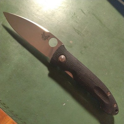 DISCONTINUED Rare Benchmade Mini-Dejavoo 745 Satin Finish S30V Bob Lum 