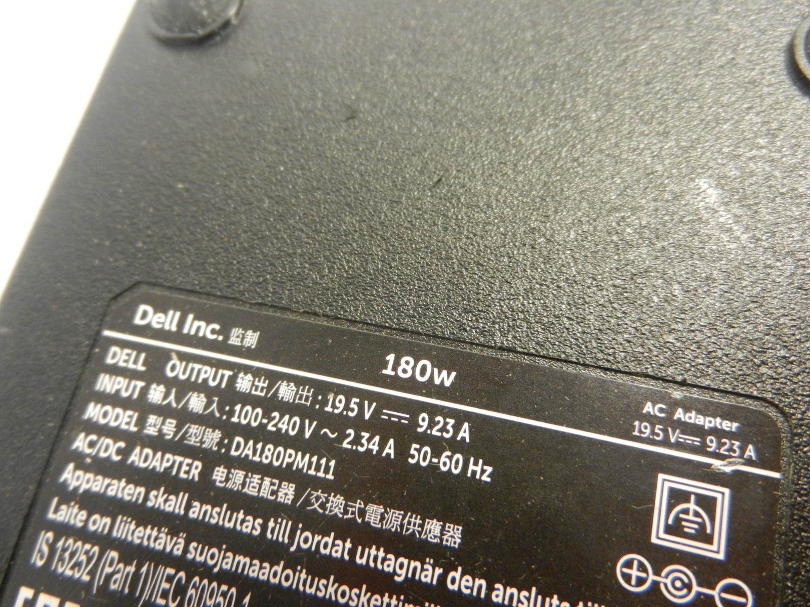 Dell WD15 USB-C Docking Station K17A 001 &ndash; 180W Power Adapter Included GENUINE