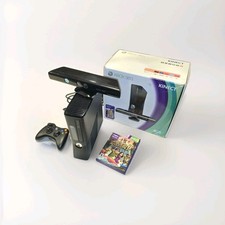 Microsoft Xbox 360 S w/Kinect 250GB Console System Bundle Box Controller