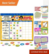 26-Week Kids Chore Chart System with 2800 Stickers for Positive Behavior