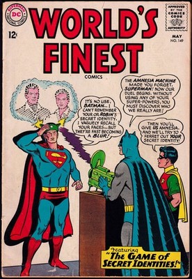 DC - WORLD'S FINEST COMICS (1941-86) #149 - Grade 5.0 - Comic Book