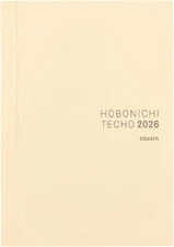 Hobonichi Techo 2026 Cousin [A5 / 1 page per day / January / Monday start] NEW