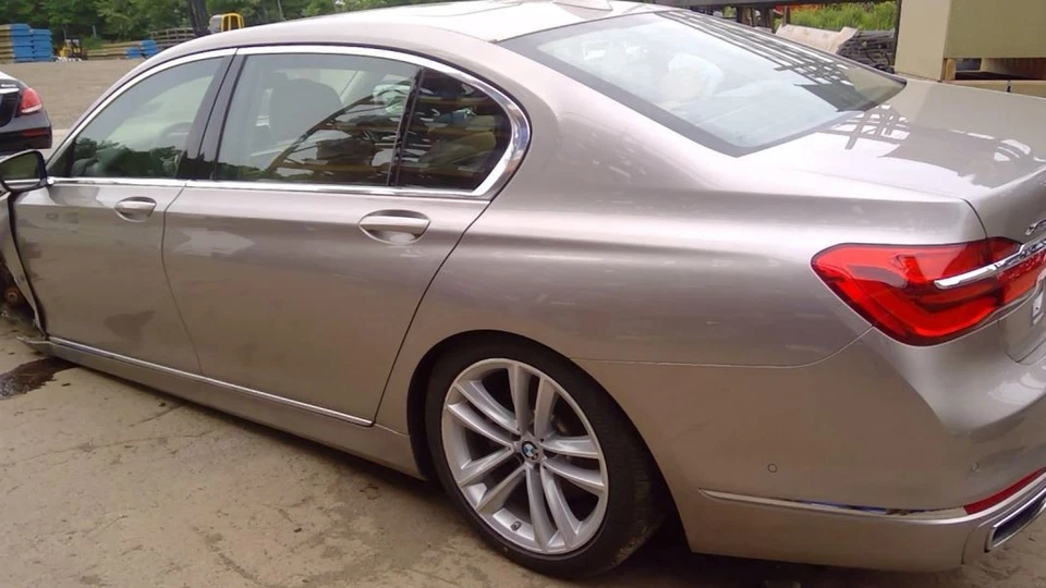 Оригинальная деревянная отделка ободка переключателя передач для BMW 750i G12 2016-2019 годов выпуска - Изображение 4 из 4