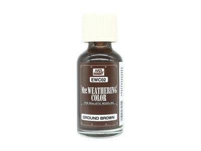Weathering Farbe Ground Brown EWC02 (40ml) - Mrhobby Modell