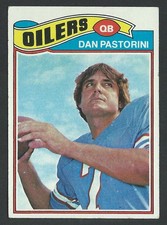 1977 Topps #149 DAN PASTORINI Houston Oilers VGEX 05
