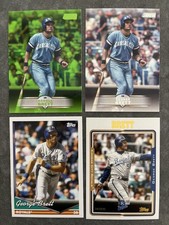 George Brett - Kansas City Royals - Throwbacks  - 4 Card Lot