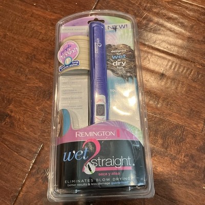 Remington Wet 2 Straight Flat Iron S-7900 Ceramic Hair Straightener NEW Sealed