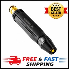 Metal High Pressure Water Spray Gun Nozzle Garden Hose Pipe Lawn Car Wash Tool