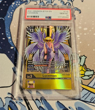 LUCEMON PSA 10 - 2021 DIGIMON BT04-115 BOOSTER GREAT LEGEND SECRET RARE