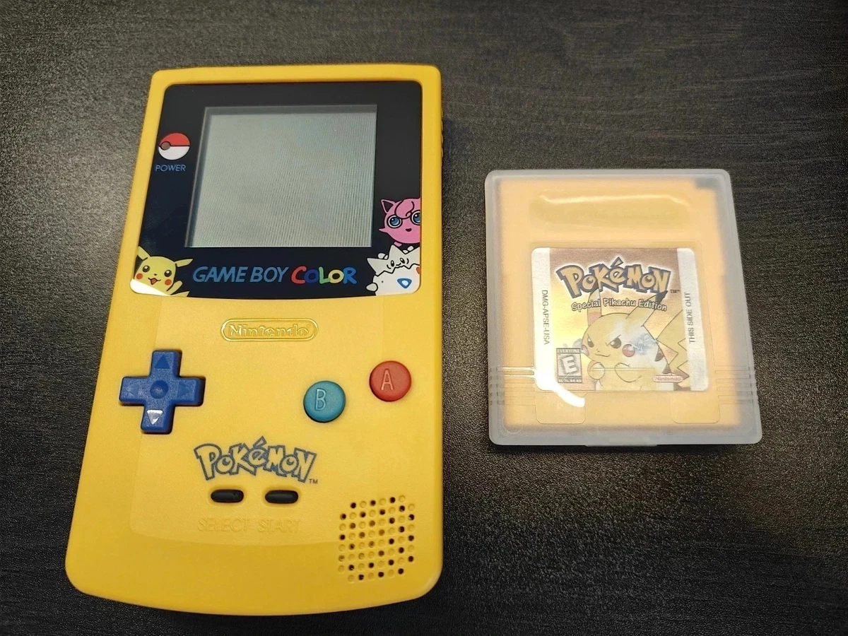 Gameboy Color Pikachu Edition for sale | eBay