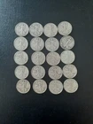 Walking Liberty Half Dollars - Lot Of 20 - $10 Face