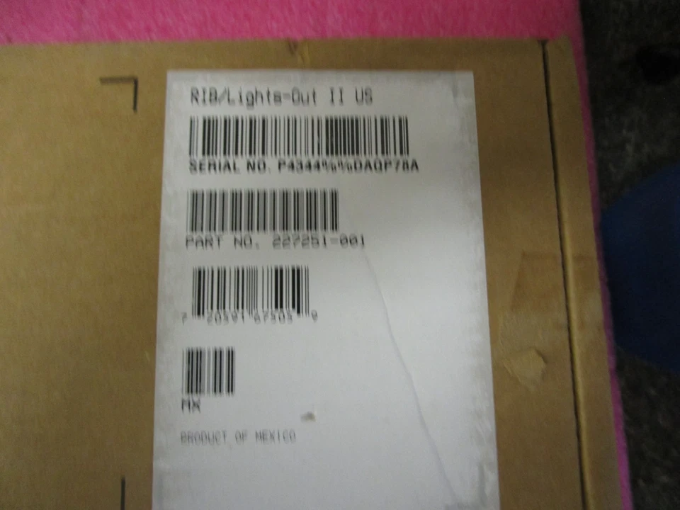 HP P/N 227251-001 PCI Card Remote Insight RIB/Lights-Out II Proliant - NEW - Image 2 of 4