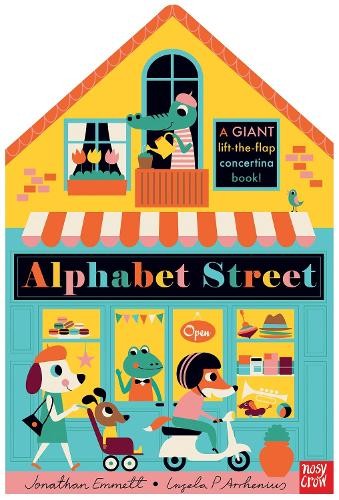 Jonathan Emmett Alphabet Street (Libro di cartone)