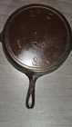 Antique Pre-Griswold Erie 8 Cast Iron Skillet Frying Pan