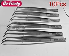 Hu-Friedy DPU17 Dental Dressing Pliers 10pcs Lot | Utility Pick-Up Forceps