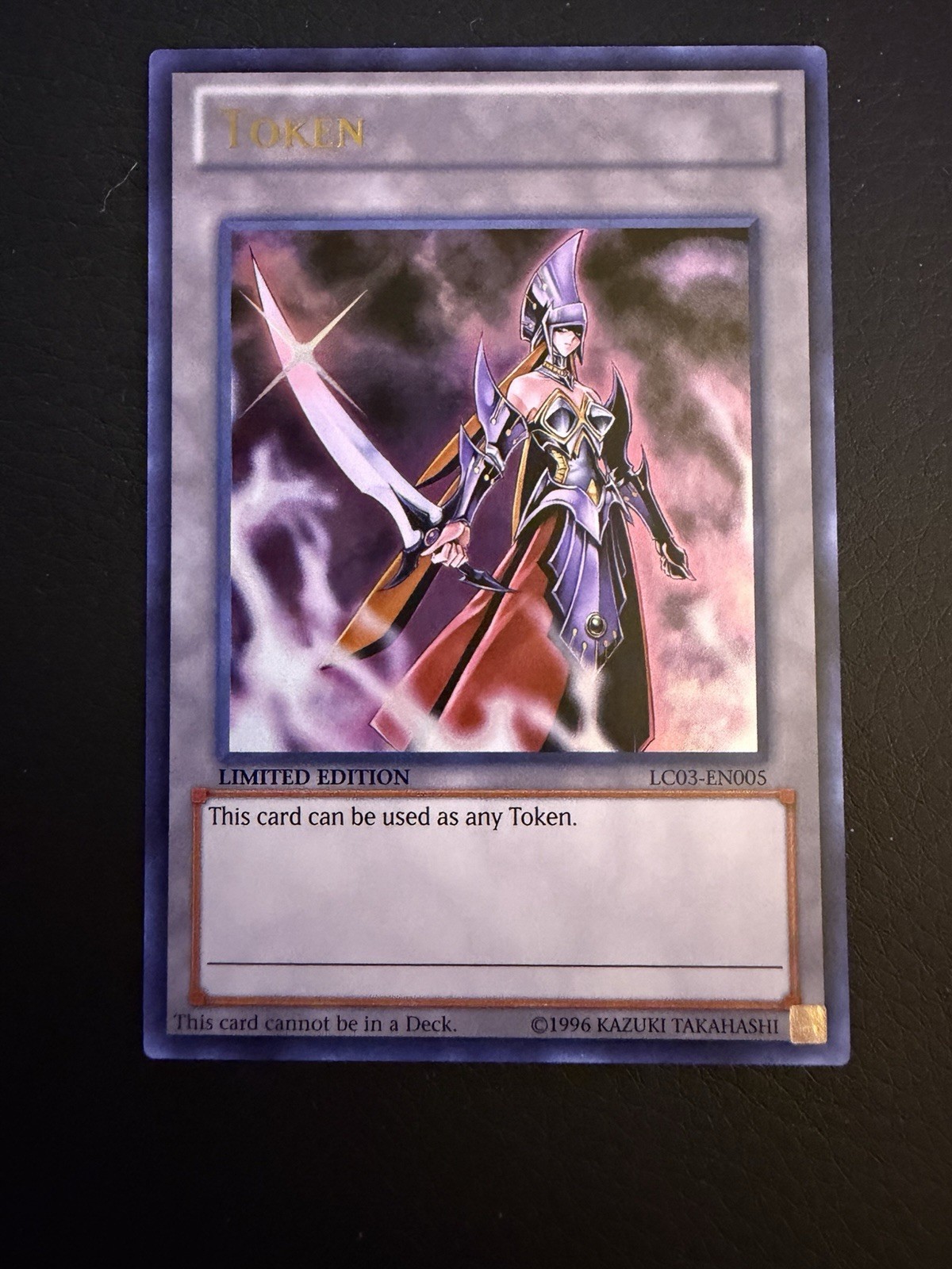 1x Yugioh Token LC03-EN005 NM