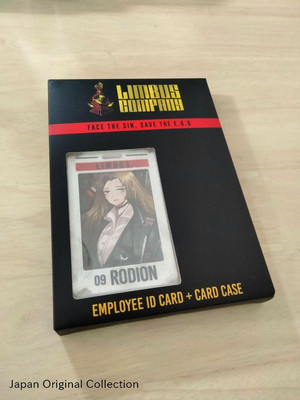 Limbus Company Rodion Staff Identity Card ID & Card Case from japan New