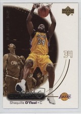 2000-01 Upper Deck Ovation Shaquille O'Neal #25 HOF 0xc6
