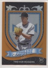 2021 Panini Chronicles Crusade Neon Orange Prizm 6/17 Trevor Rogers #9 0m4q