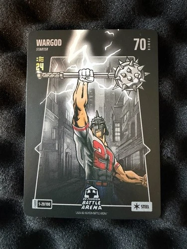 Bo Jackson Battle Arena MIKE TROUT WARGOD STEEL- N24 FIRST EDITION /2999