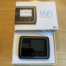 NOVATEL MIFI 6630 4G LTE MOBILE HOTSPOT w/charger Instructions