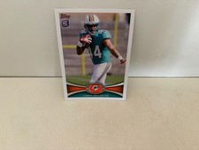 LAMAR MILLER 2012 Topps Card #242 Rookie Rc MIAMI DOLPHINS Hurricanes RB NM. rookie card picture