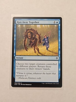 Run Away Together - Throne of Eldraine - LP - Common - Instant 