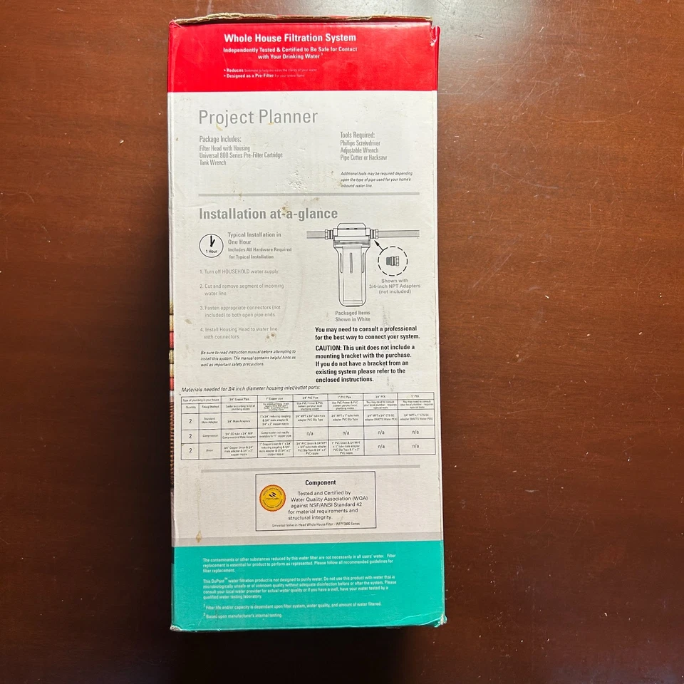 Dupont универсальный клапан в головке весь дом фильтр 15000 галлонов новый в коробке - Изображение 4 из 4
