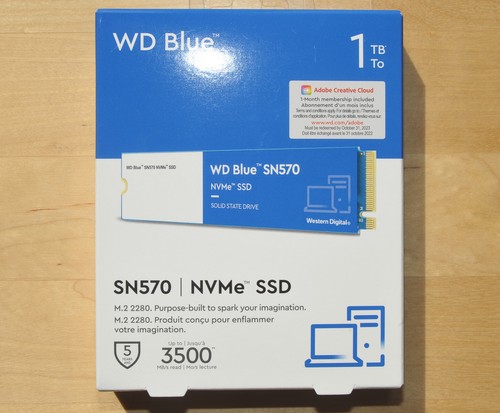 WD Blue SN570 SSD 1TB  – mit Garantie – NVMe M.2 2280 PCIe 3.0×4 WDS100T3B0C #1