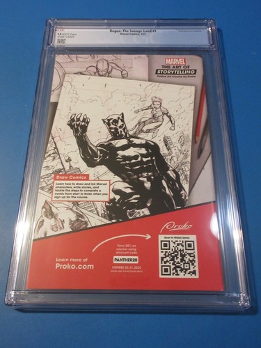 Rogue Savage Land #1 CGC 9,8 casi nuevo/m hermosa gema Wow - Imagen 3 de 3