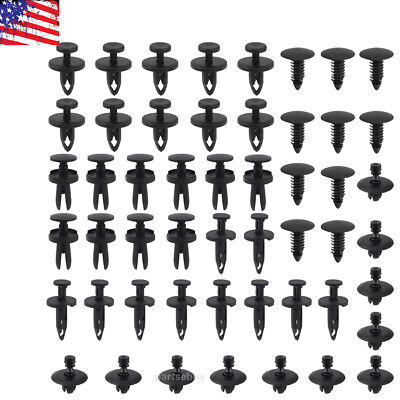 50 Clips For Dodge Charger Bumper Fender Fascia Retainer Fastener Push Rivet