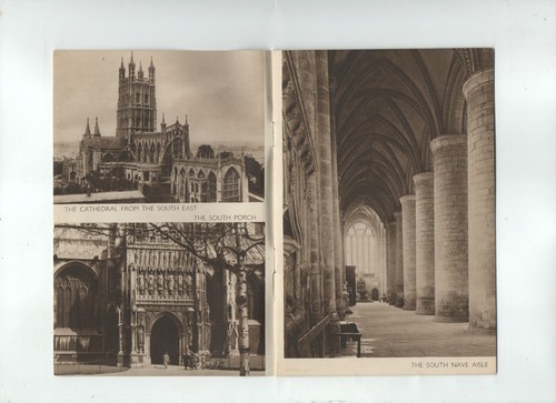 ENGLAND lot of two booklets guides:  Gloucester Cathedral -- Salisbury Cathedral - Picture 3 of 6