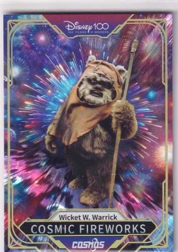 Kakawow Disney 100 Cosmos 2024 CDQ-DZ-247 Wicket W. Warwick Cosmic Fireworks