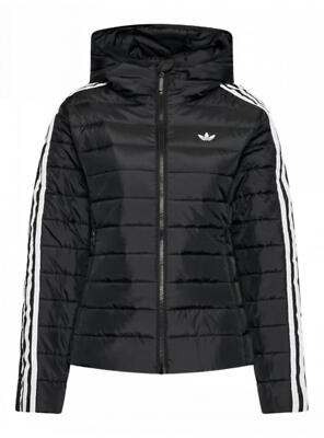 HM2612 Adidas Slim Jacke für Damen Schwarz Sport Turnjacke Original Slim Jacke