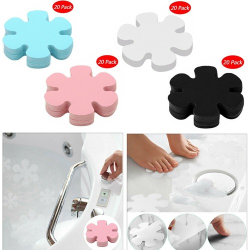 20Pcs 10cm Flower Anti-slip Bathtub Decals Stickers Bath Shower Tubs Treads