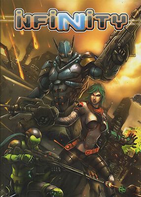 INFINITY-Regelwerk-Überarbeitete 2. Auflage-Rollenspiel-RPG-(HC) #SOMMER ANGEBOT