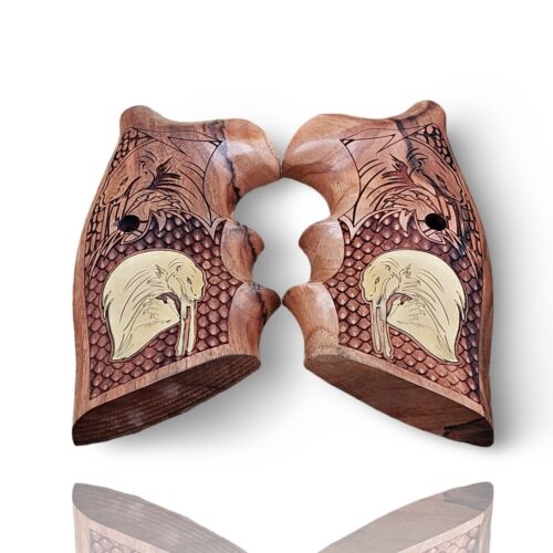 Beastborn Serie - Exotische Tiere gravierte Griffe für Colt Python - Bild 2 von 22