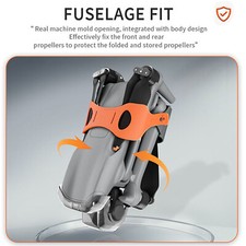 Gray/Orange/Black Dedicated Propeller Holder Storage Accessory for DJI Air3