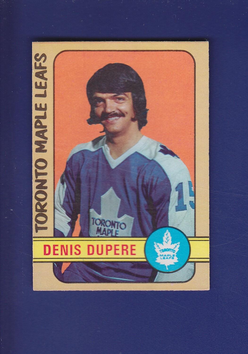 Denis Dupere 1972-73 O-PEE-CHEE OPC Hockey #167 (VG+) Toronto Maple Leafs