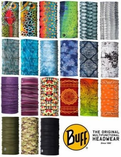 Mascarilla facial lavable protección solar gorros multifunción originales BUFF ELEGIR Foto 3 de 4