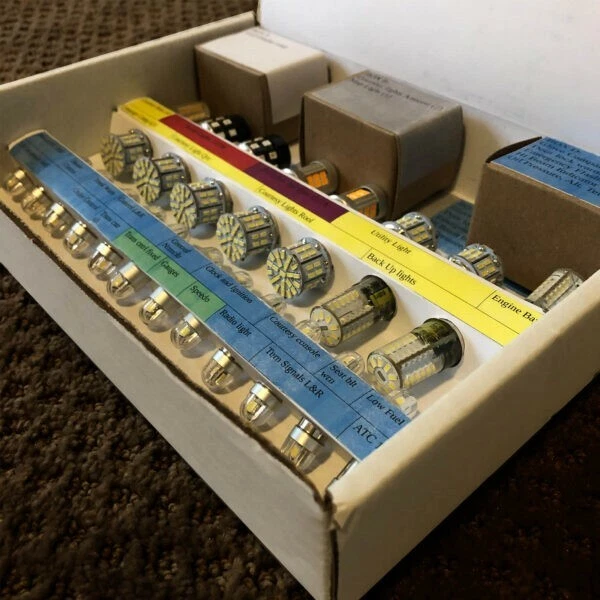 Kit de conversión de coche completo LED 1964 Chevrolet Impala Bel Air. AUTOCLASSICLED.COM Foto 4 de 4